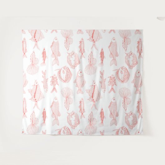 Visserij Wandkleed (Voorkant (horizontaal))