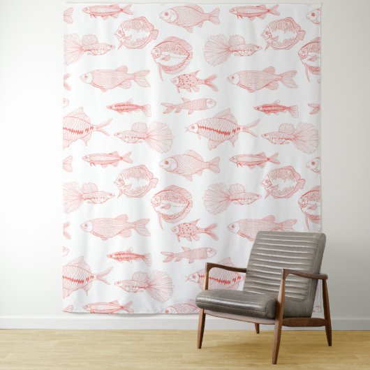 Visserij Wandkleed (In situ)