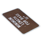 Visserijbord, minimale lengte baars magneet (Rechterzijde)