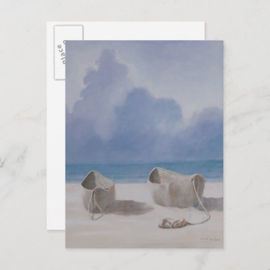 Visserijdugout Kilifi 2012 Briefkaart (Voorkant / Achterkant)