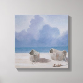 Visserijdugout Kilifi 2012 Canvas Afdruk