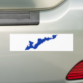Visserijeiland Bumpersticker (Op auto)