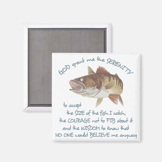 Visserijgebed Magneet (Voorkant / Achterkant)