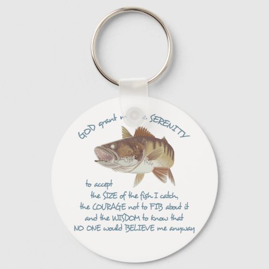 Visserijgebed Sleutelhanger (Voorkant)