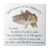 Visserijgebed Tegeltje (Voorkant)