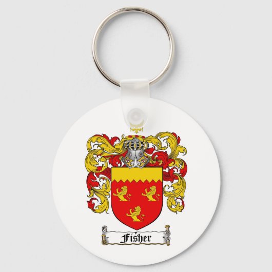 VISSERIJGEZIN - VISSERIJCOAT VAN WAPENS SLEUTELHANGER (Voorkant)