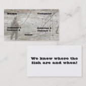 Visserijgids Steelhead Trout Season Visitekaartje (Voorkant / Achterkant)