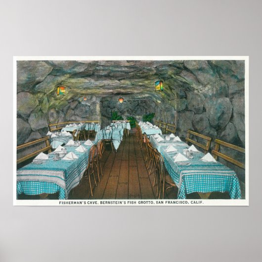 Visserijgrot, Brenstein's Grotto Poster (Voorkant)