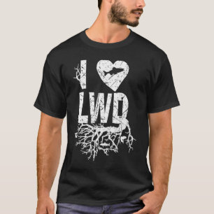 Visserijhabitat Groot Houtafval LWD Biologie T T-shirt