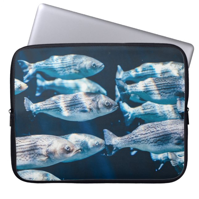 VISSERIJHERD LAPTOP SLEEVE (Voorkant)