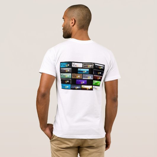 Visserijkleding T-shirt (Achterkant volledig)