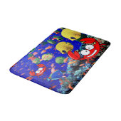 Visserijkrab Ocean Beach Bathroom Bath Mat (Gekanteld)