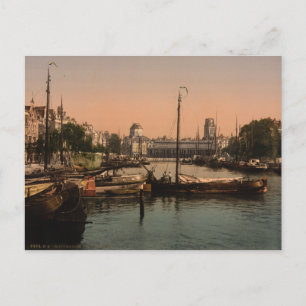 Visserijmarkt in Rotterdam Briefkaart