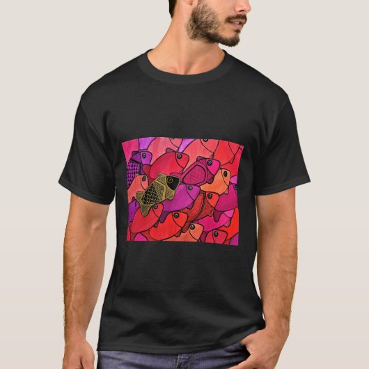 Visserijmarkt T-shirt (Voorkant)