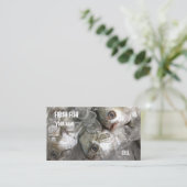 Visserijmarkt Visitekaartje (Staand voorkant)