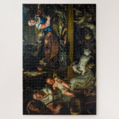 Visserijmongers van Vincenzo Campi Painting Legpuzzel (Verticaal)