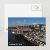 Visserijmuseum van de Atlantische Oceaan, Uitzicht Briefkaart (Voorkant / Achterkant)