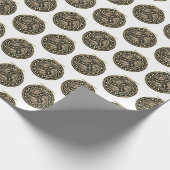 Visserijpartij voor vliegen met roodbaars cadeaupapier (Hoek)