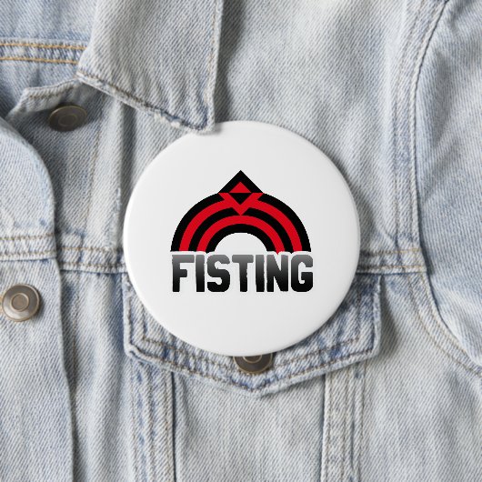 VISSERIJRAINBOW RONDE BUTTON 4,0 CM (In situ)