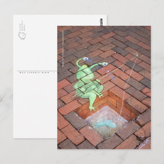 visserijsluggo briefkaart (Voorkant / Achterkant)