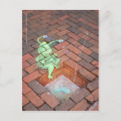 visserijsluggo briefkaart (Voorkant)