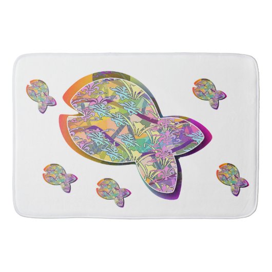 Visserijvisserij Badmat (Voorkant)