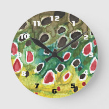 Visserijvissers met bruine forel