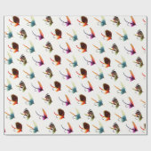 Visserijvliegen Cadeaupapier (Vlak)