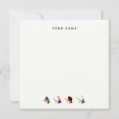 Visserijvliegen Notitiekaartje (Voorkant)