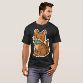 Visserkat T-shirt (Voorkant volledig)