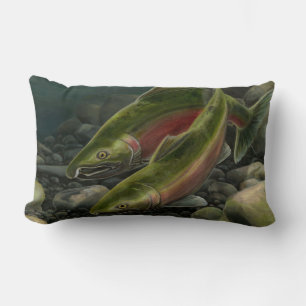 Visserman's Kussen Visserij Kunst Decoratie Cadeau