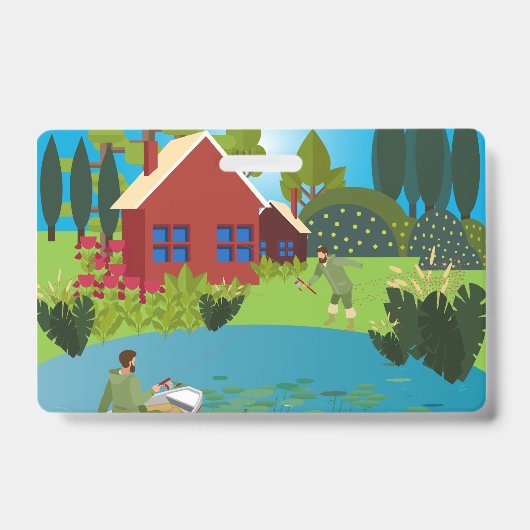 Vissers Badge (Voorzijde)