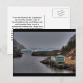 Vissers Berg Briefkaart (Voorkant / Achterkant)