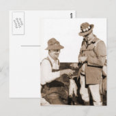  vissers briefkaart (Voorkant / Achterkant)