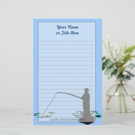 Vissers Briefpapier (Staand voorkant)