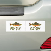 Vissers Bumpersticker (Op auto)
