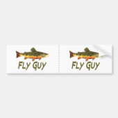 Vissers Bumpersticker (Voorkant)