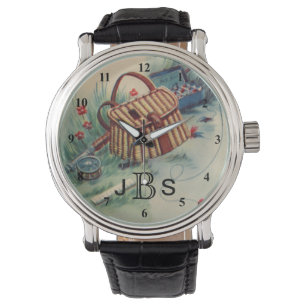  vissers die op de visserij vissen   Masculinaire  Horloge