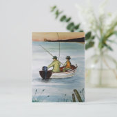 Vissers en zoons briefkaart (Staand voorkant)