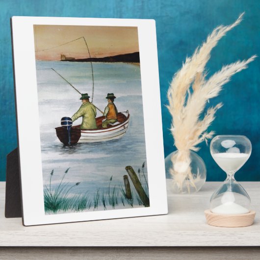 Vissers en zoons fotoplaat (Zijkant)