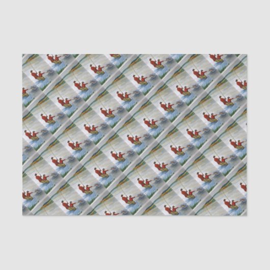 Vissers en zoons tissuepapier (Voorkant)