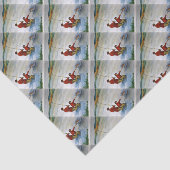 Vissers en zoons tissuepapier (Detail)