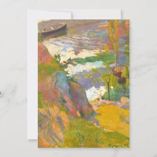 Vissers en zwemmers | Paul Gauguin (Voorkant)