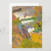 Vissers en zwemmers | Paul Gauguin (Voorkant / Achterkant)