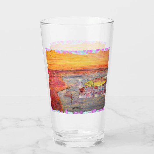 Vissers Glas (Achterkant)