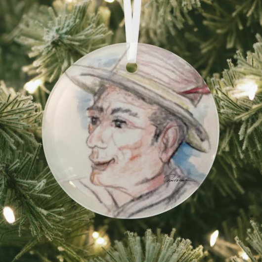 Vissers Glas Ornament (Insitu)