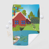 Vissers Golfhanddoek (Insitu)