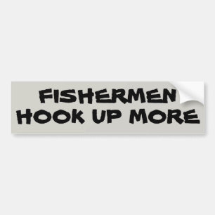 Vissers hebben meer last bumpersticker