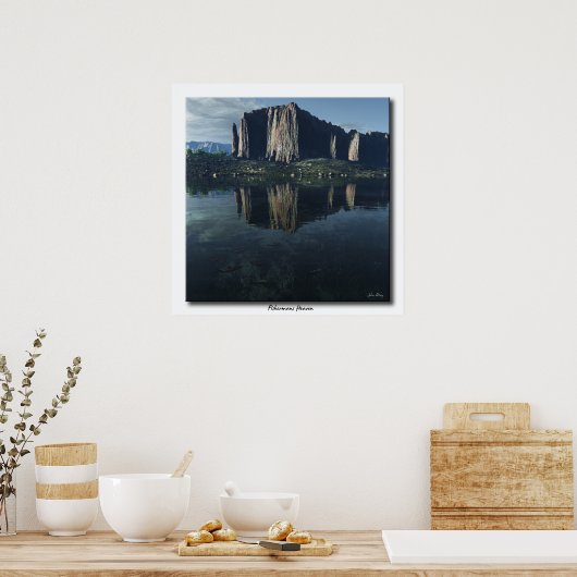 Vissers hemel poster (Keuken)