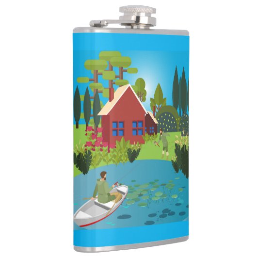 Vissers Heupfles (Rechts)